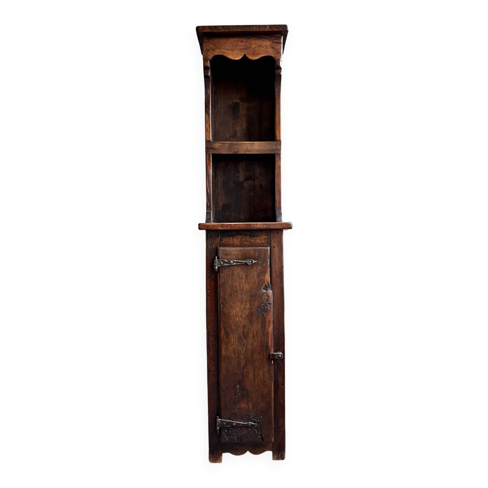 Meuble de rangement en bois foncé - XVIIIème