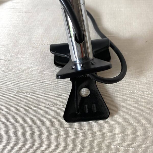 Spot à pince vintage chromé orientable