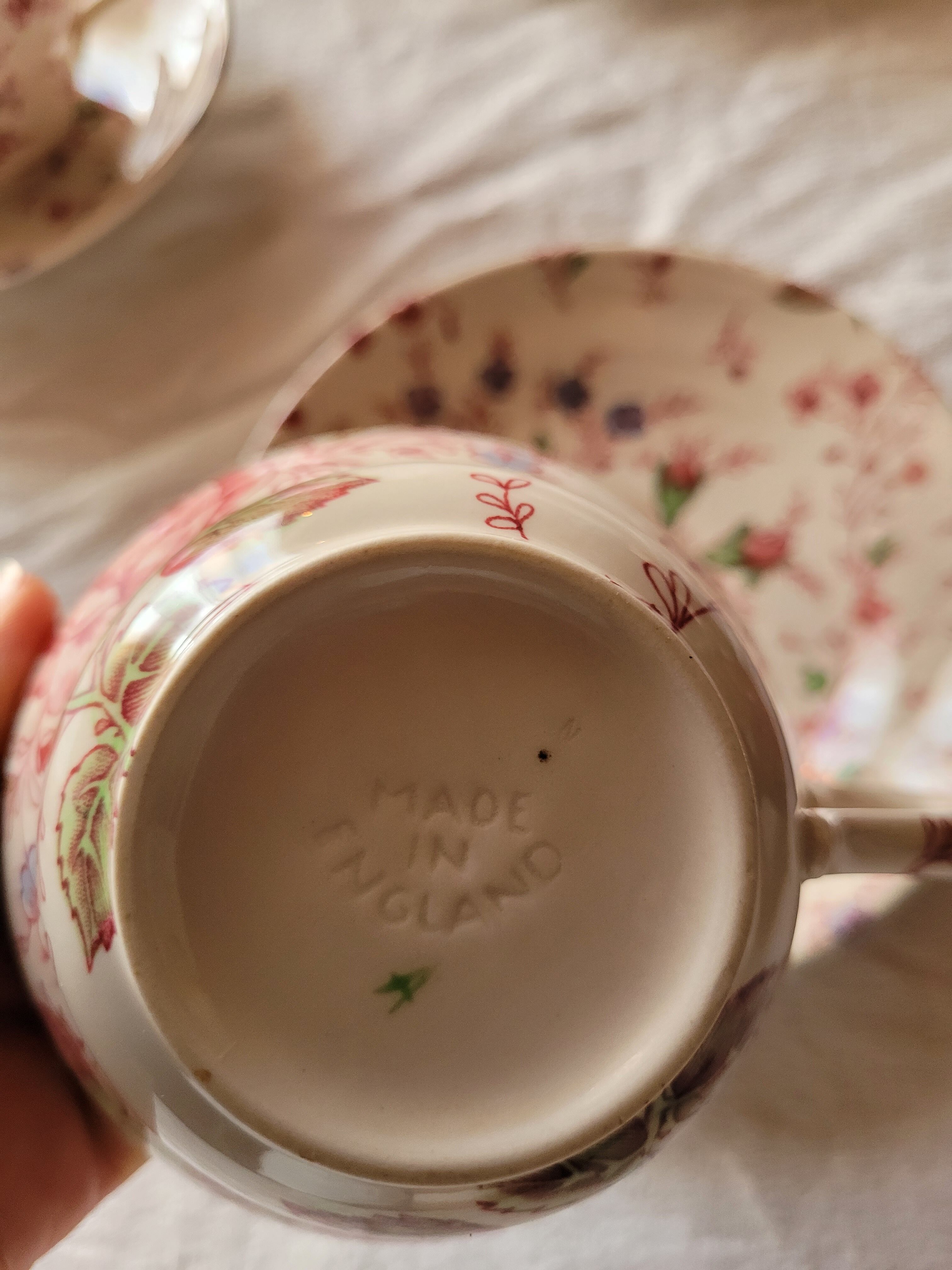 Ensemble Johnson brother rose chintz