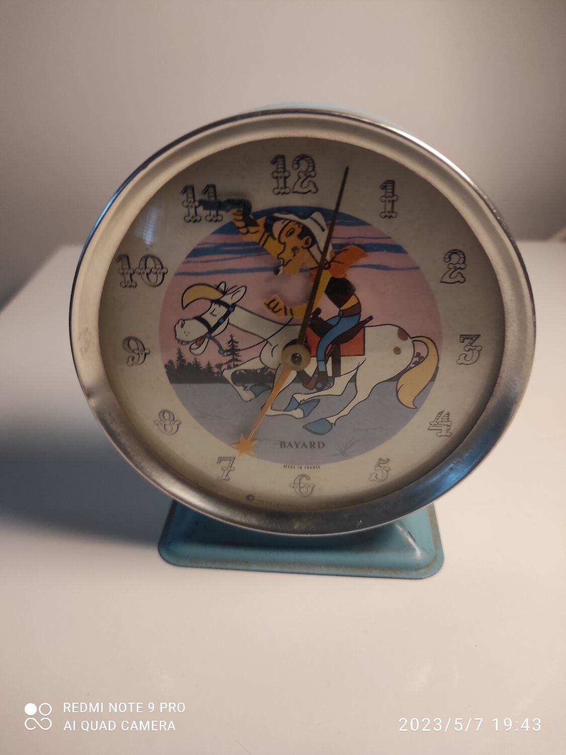 Alarm clock Bayard lucky luke