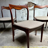 Set of 4 Vintage Dining Chairs by AWA – 1960s