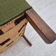 1950s, Danish artdeco armchair, green furniture wool, beech wood, original.