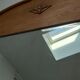 Mirror weathered wood ice beveled vintage 76 cm x 96 cm