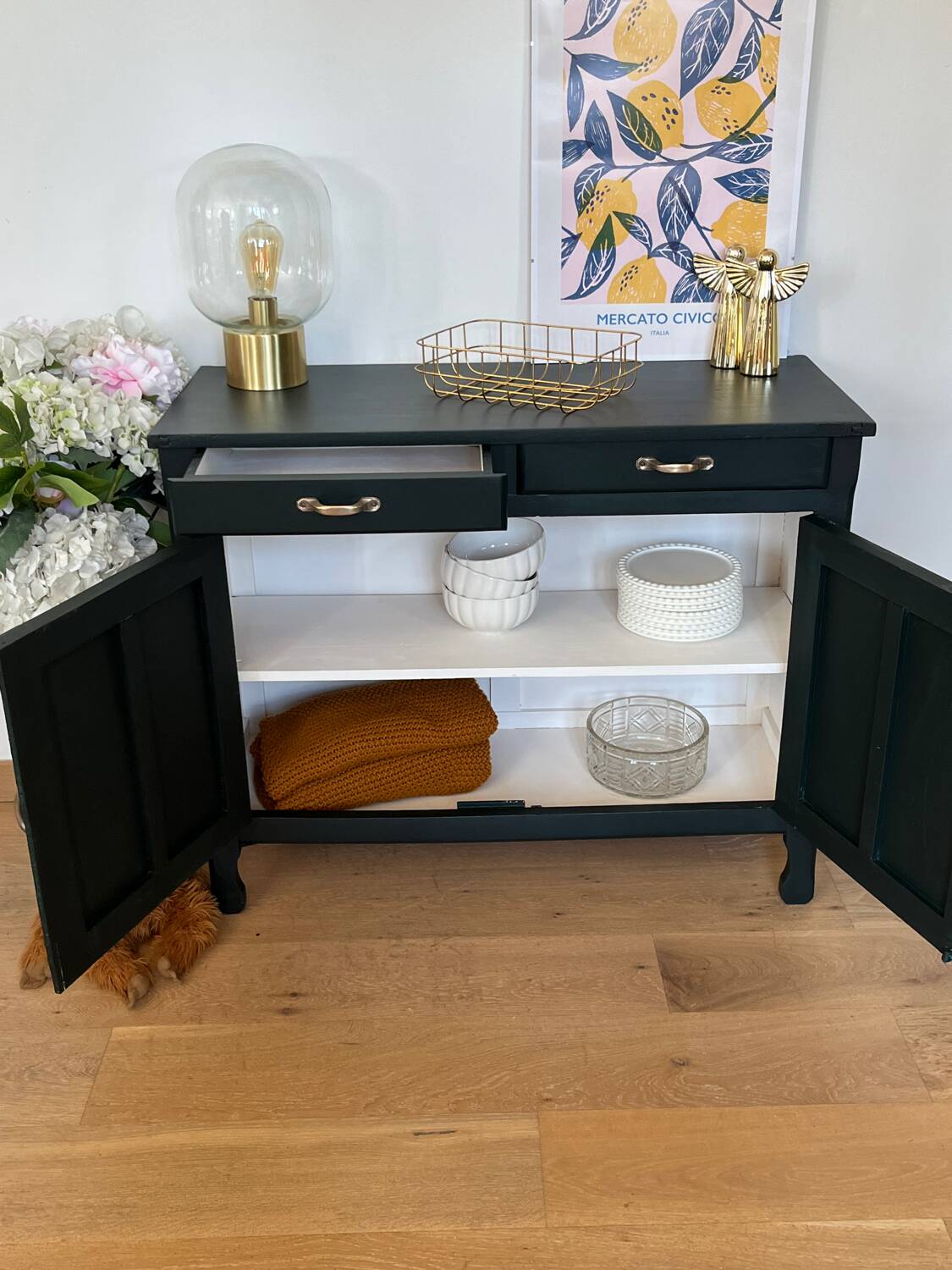 Vintage Parisian sideboard