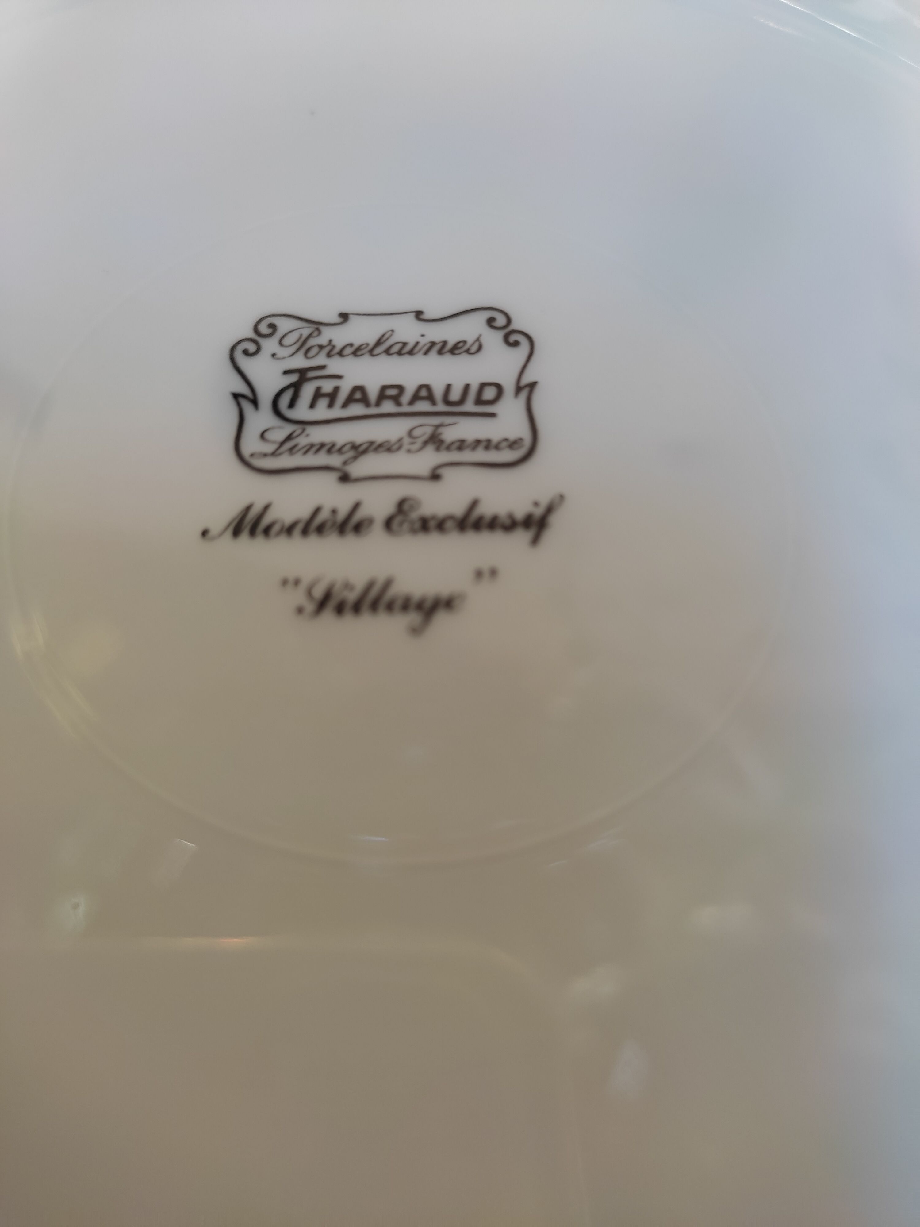 5 dessert plates or starter by Tharaud