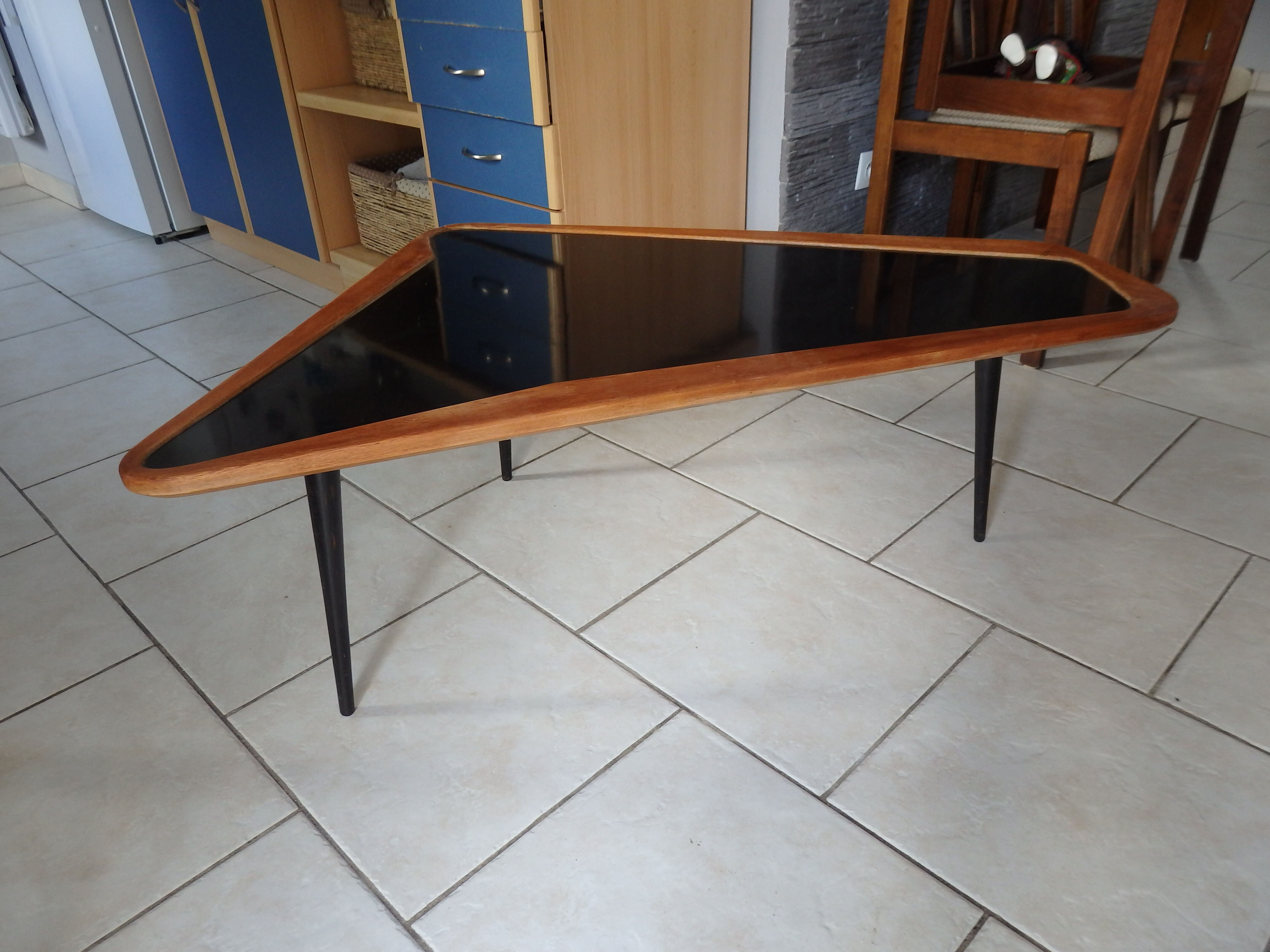 Table basse par Charles Ramos pour Castanaletta, 1950