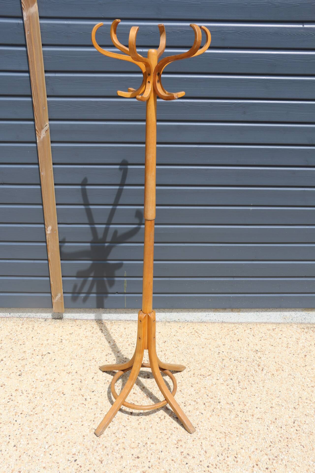 BAUMANN parrot coat rack, simple, light beech