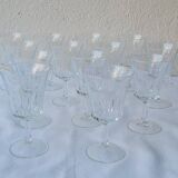 Set of 15 60's glasses