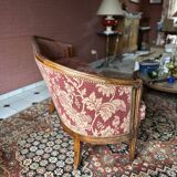 Large basket bench, Louis XVI style
