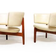 Two 1960s Danish Lounge Chairs In Rosewood By Sven Ellekaer