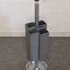 Aluminum umbrella stand by Walter & Moretti, France circa 1970
