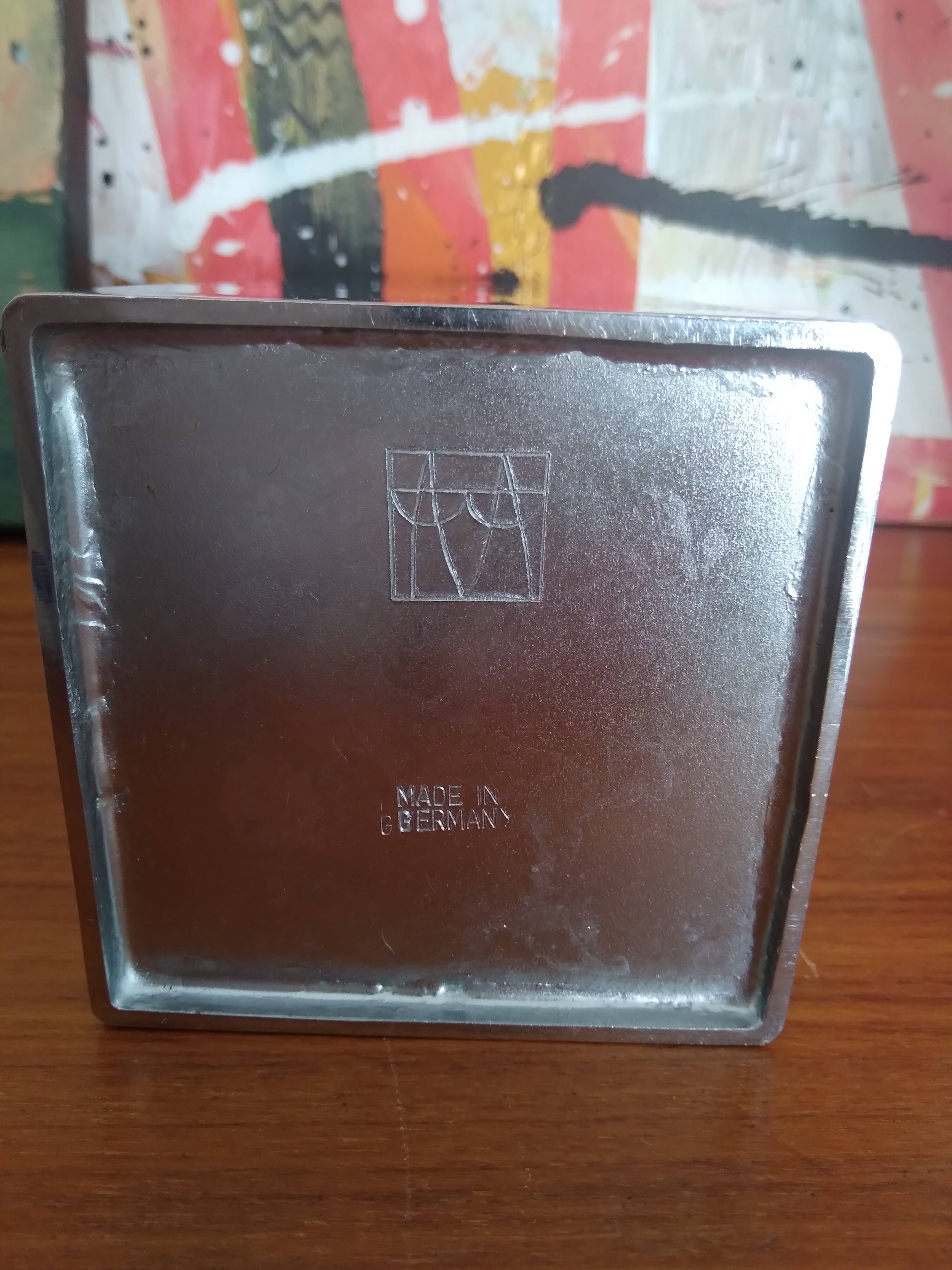 Bauhaus chrome vase