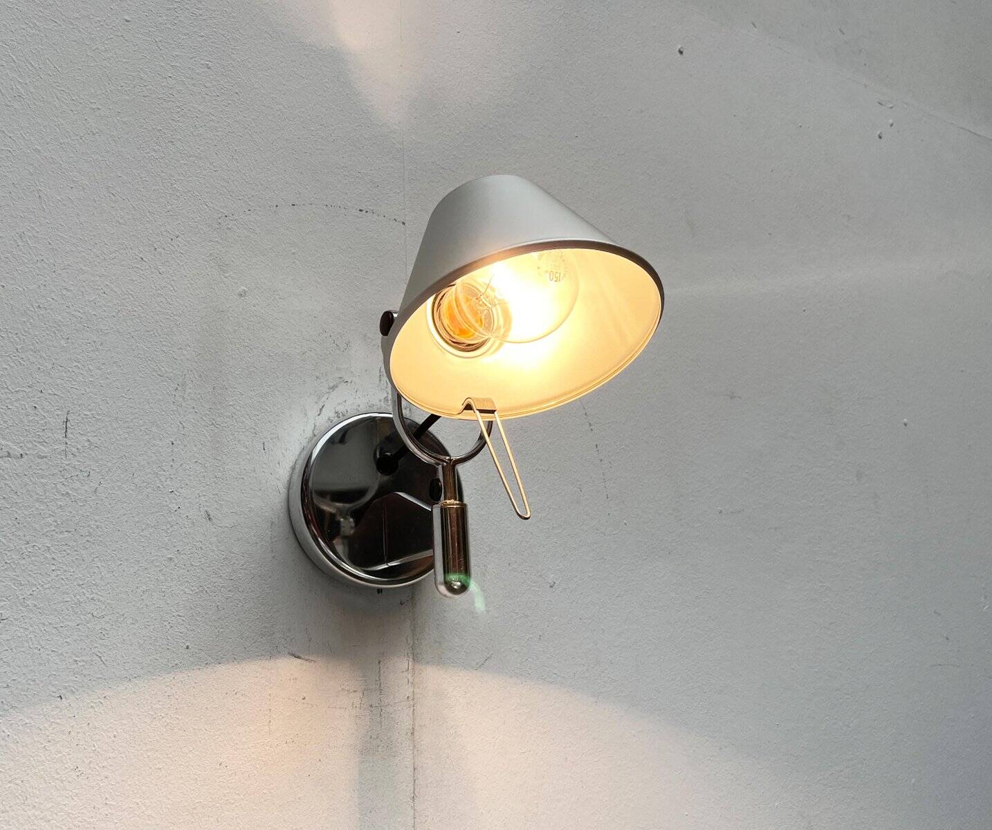 Tolomeo wall lights Faretto Italian by Michele De Lucchi and Giancarlo Fassina for Artemide, set of 2