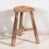 Tabouret asiatique ancien (c.1900) #7