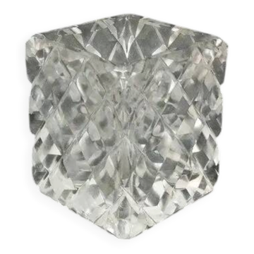 L1k crystal toothpick holder in art deco style