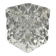 L1k crystal toothpick holder in art deco style