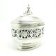 Sugar bowl, Eclecticism, silver-plated brass, WMF, Germany, 19th century