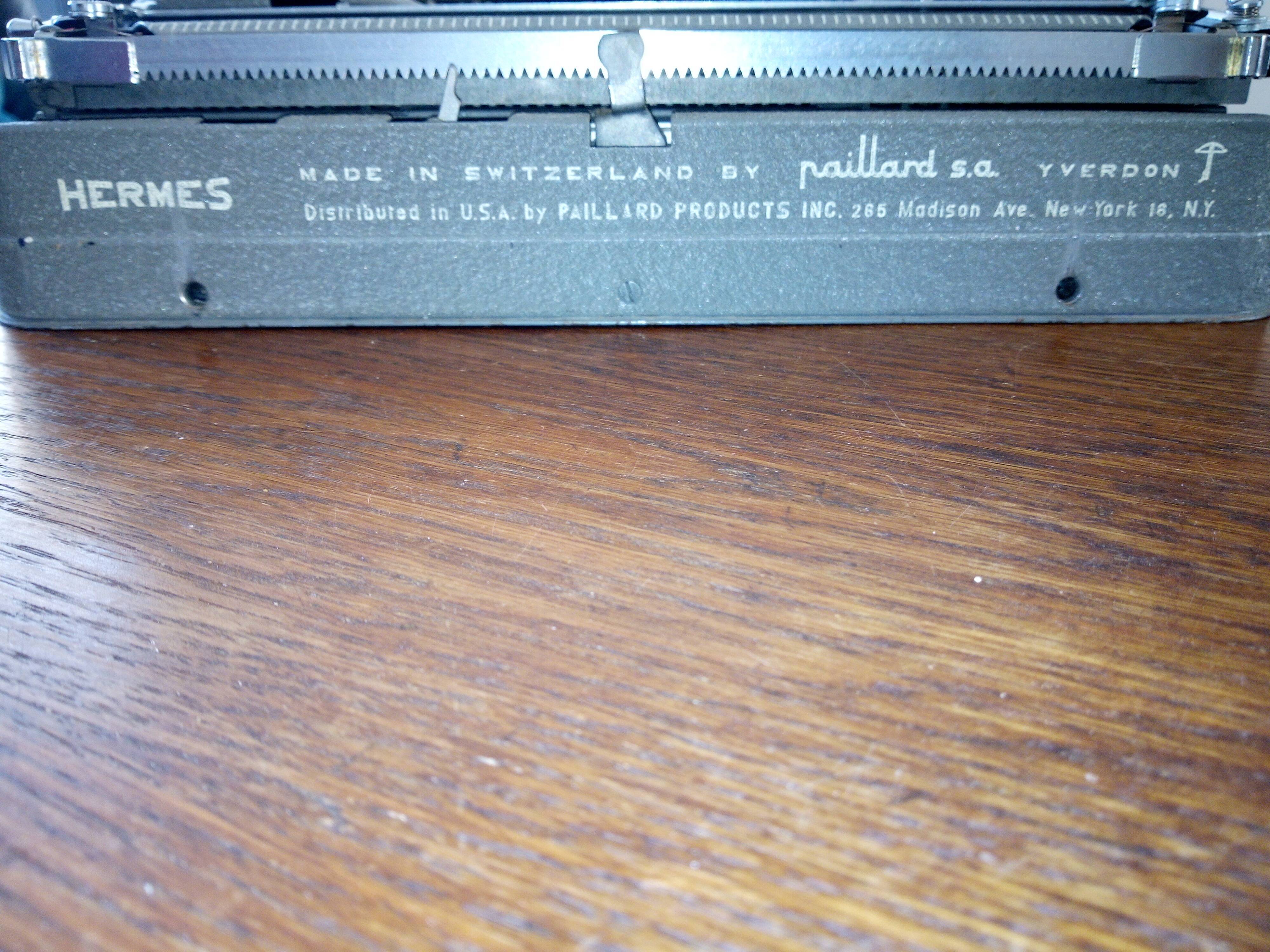 Hermes rocket portable typewriter