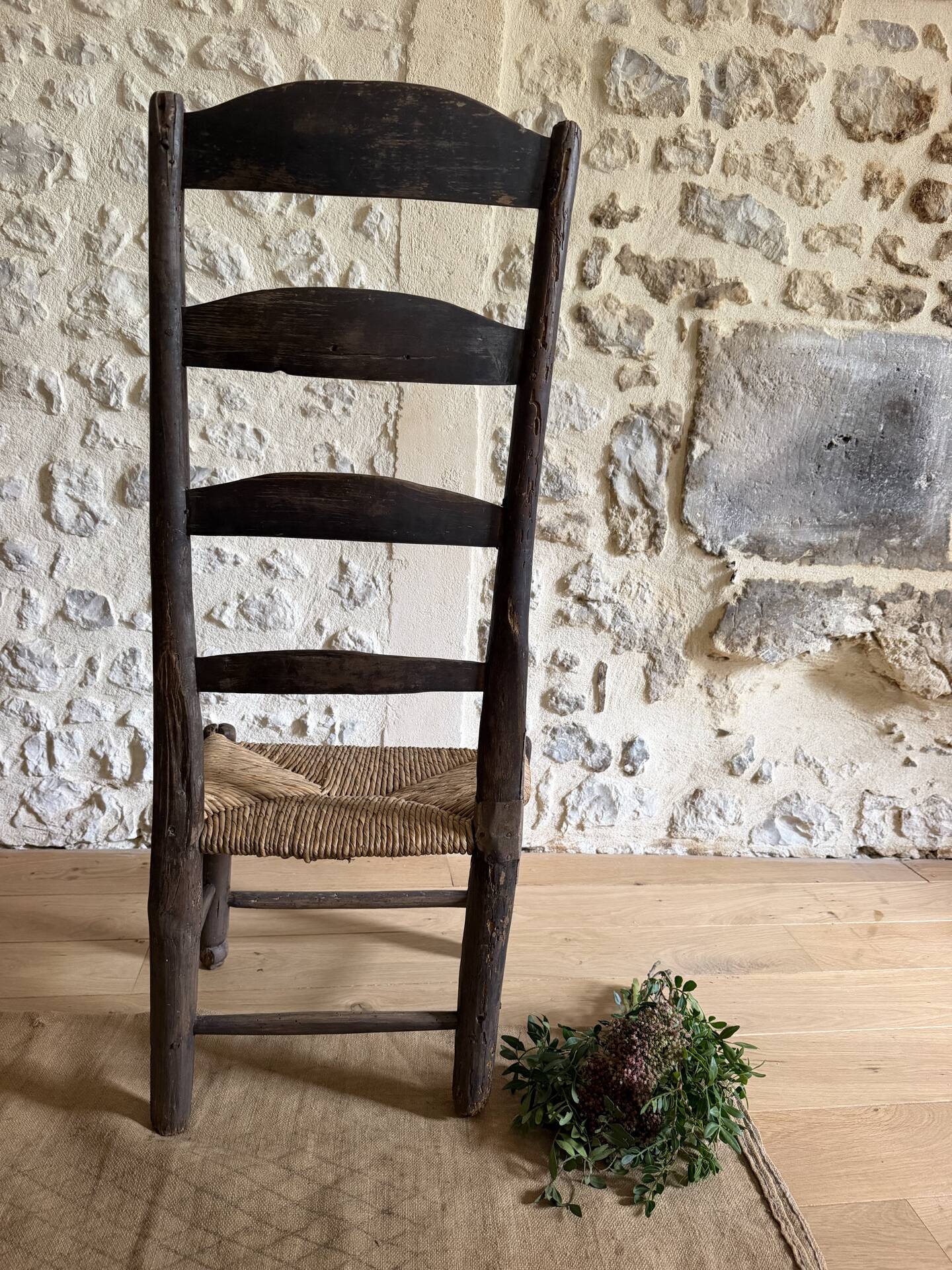 Brutalist popular art chair