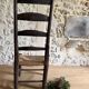Brutalist popular art chair