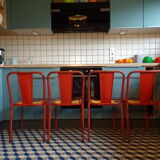 Suite 4 chairs Tolix T4