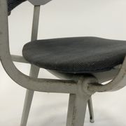 Circle Friso Kramer Revolt Ahrend vintage chair with designer armrests