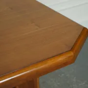 Vintage Art Deco Dining Table in Walnut