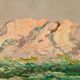 View of Mont Rose in Marseille - Oil on canvas