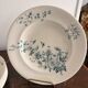 Lot 6 Plate Plates Faience Longwy Model Mignon