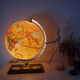 Vintage danish globe, 1970s