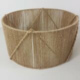Cylinder lampshade made of jute rope n°2