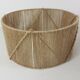 Abat-jour cylindre fabriqué en corde de jute n°2