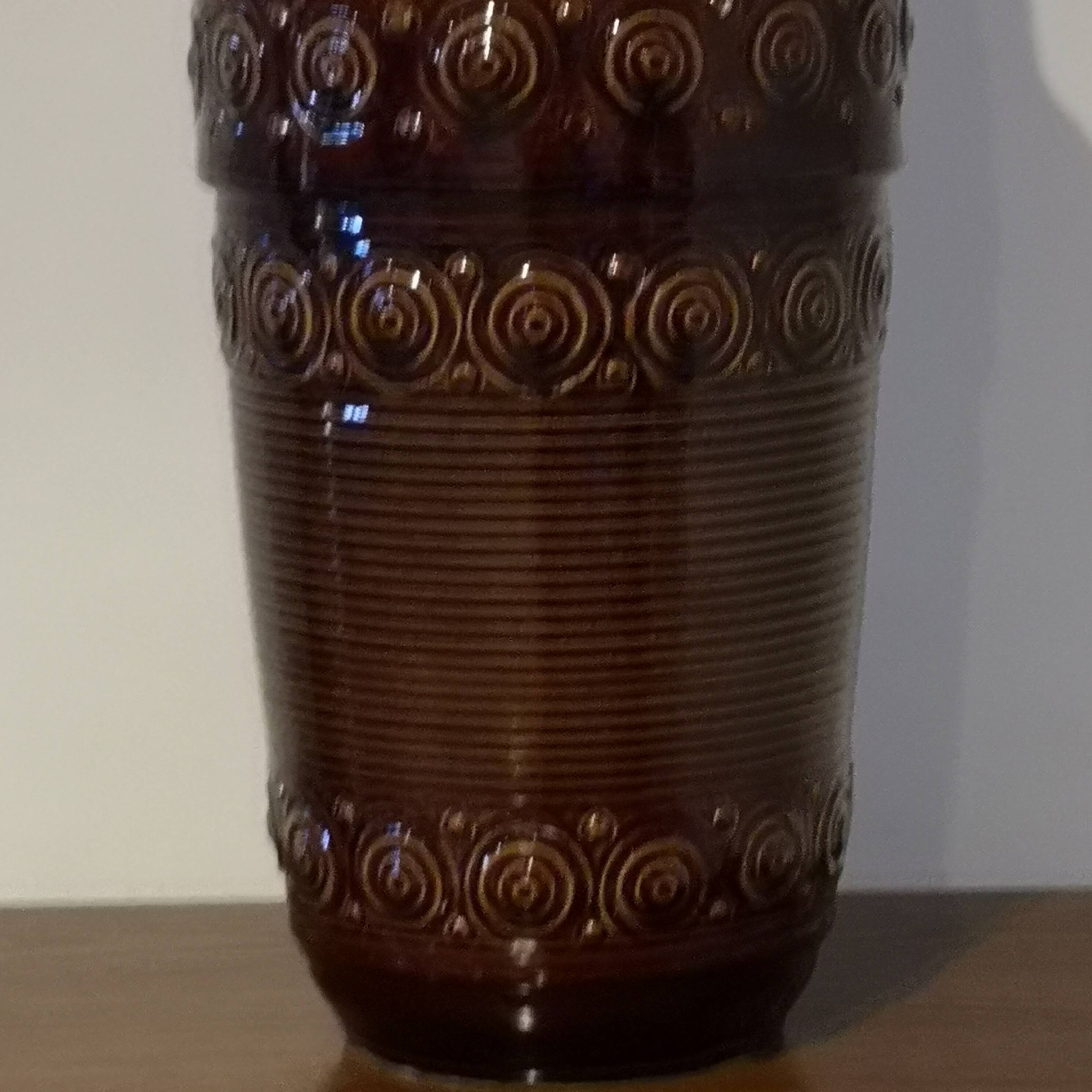 Jasba Ceramic Vase Circa 1960 1970 west germany