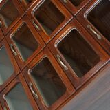 English Haberdashery Shop Cabinet with Glass Fronted Drawers, Circa 1930s