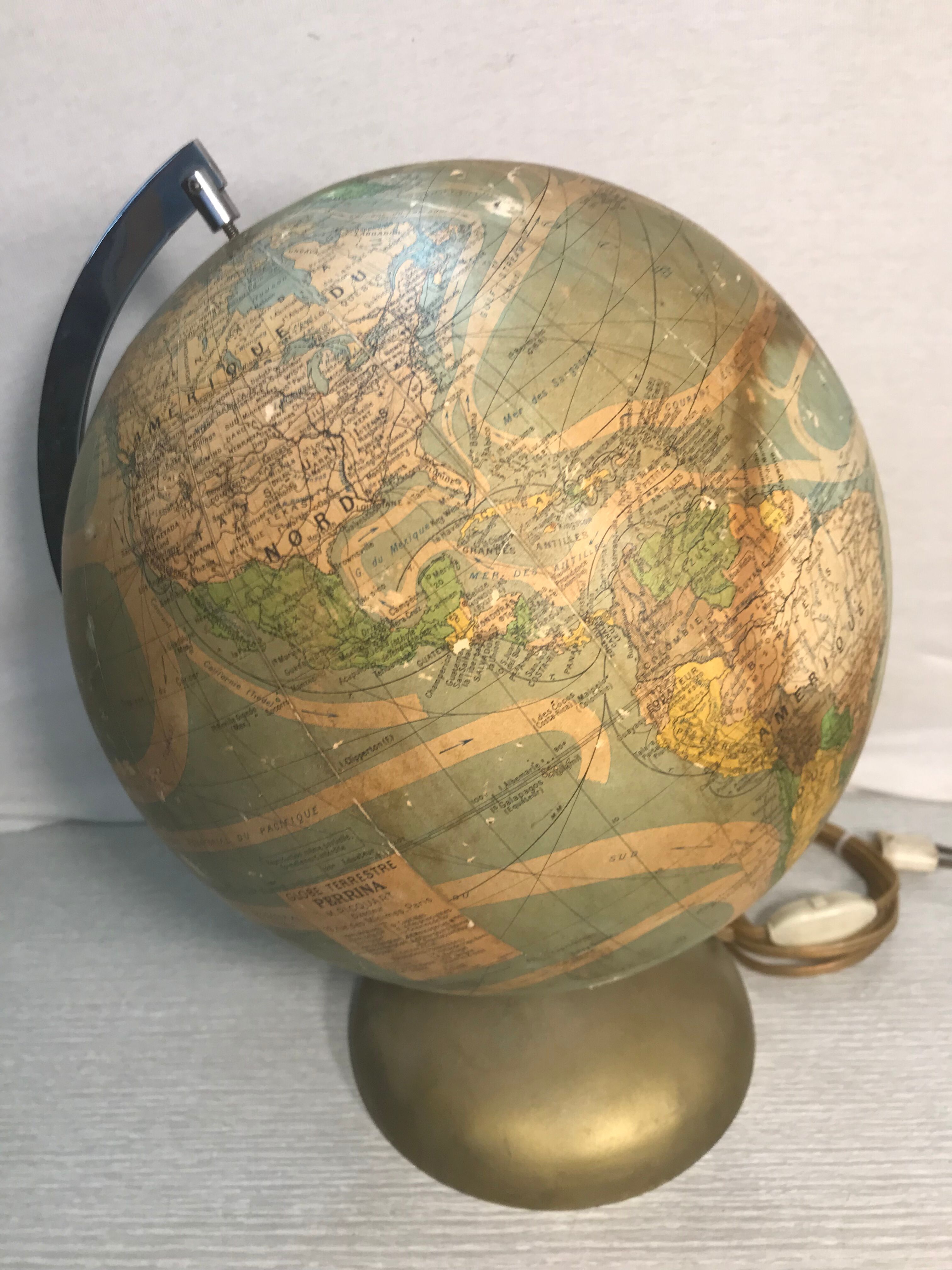 Globe earth lamp Perrina