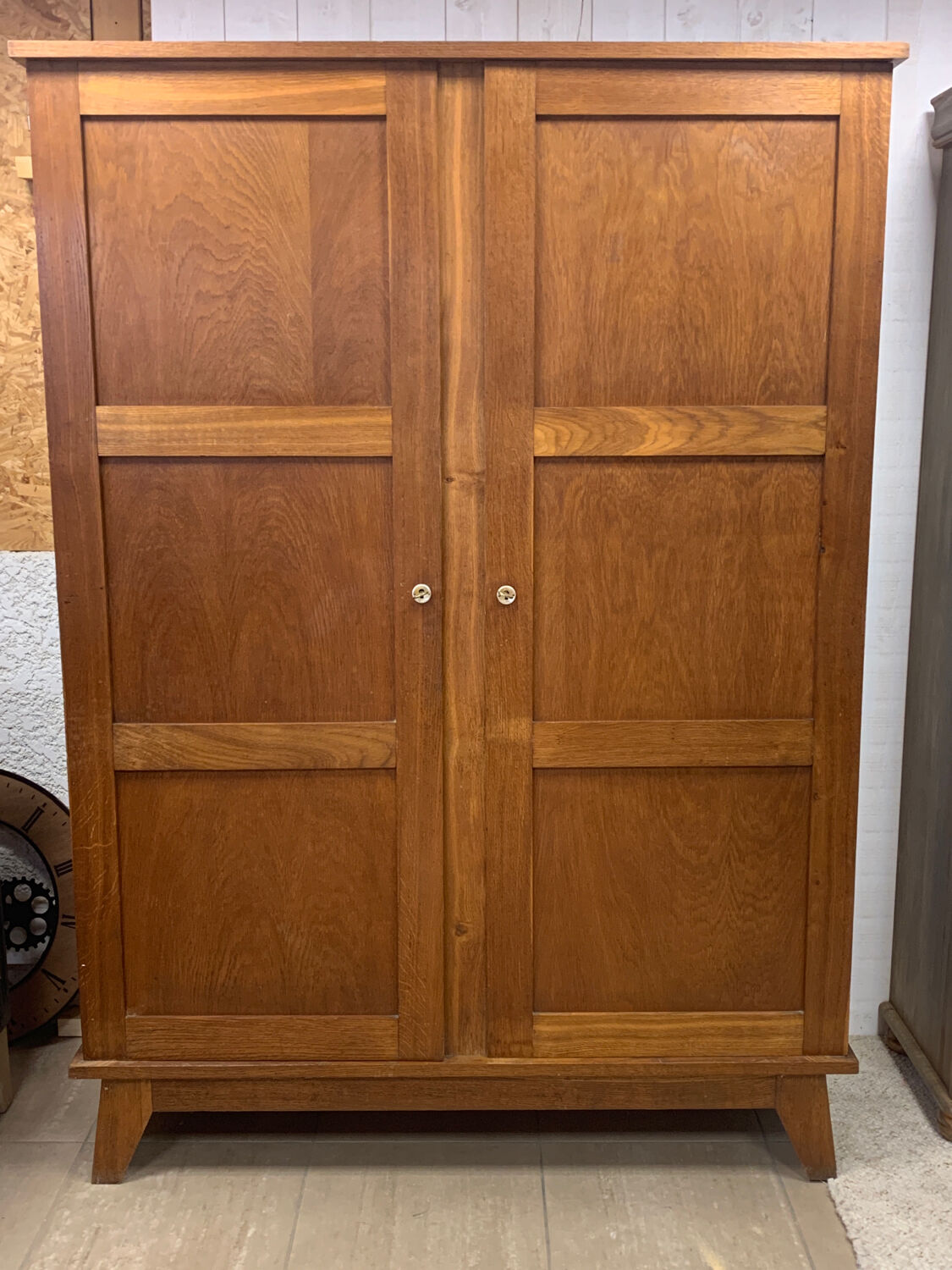 Parisian oak wardrobe