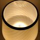 Murano glass table lamp. Italy, 1980s.