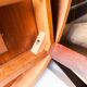 Table transformable en palissandre de rio 118cm