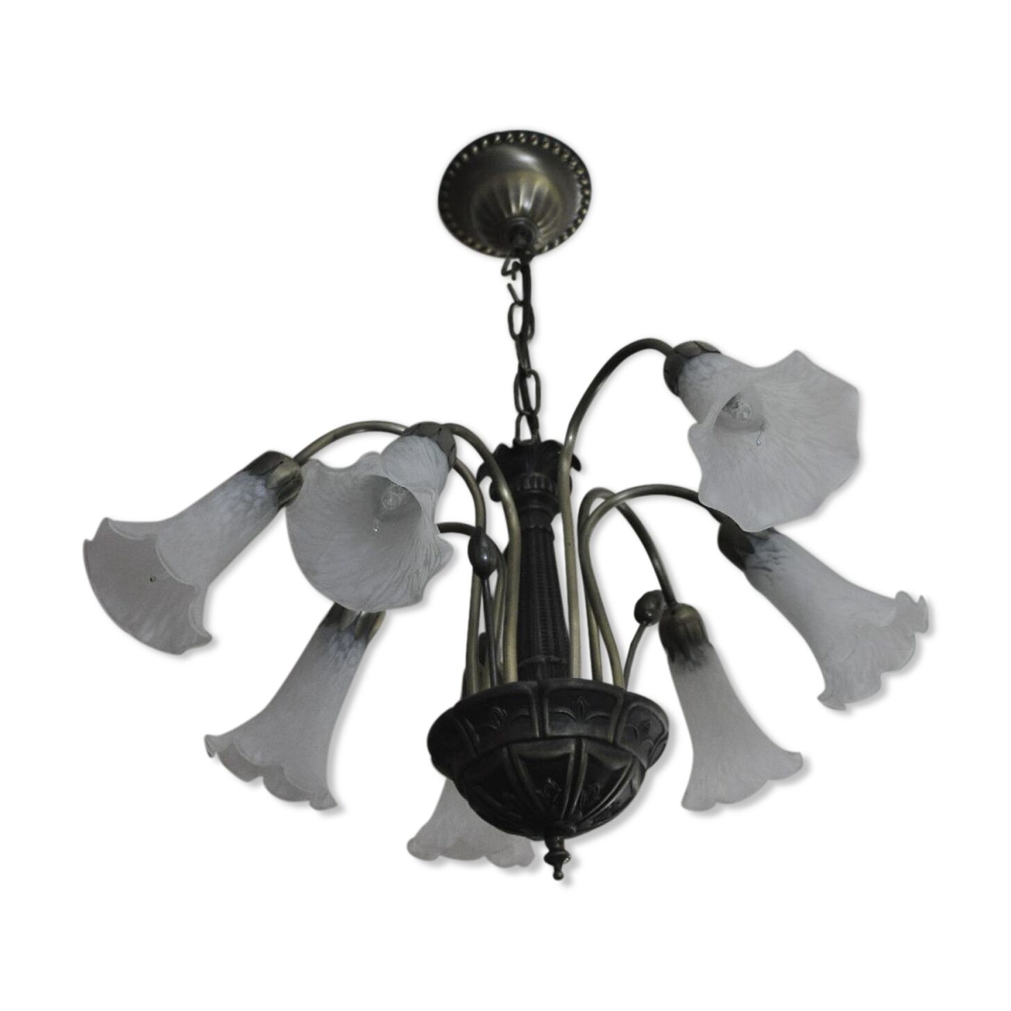 Lustre de salon metalwork