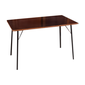 Table de salon formica noir  1970