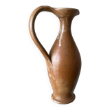 Vintage glazed stoneware pitcher