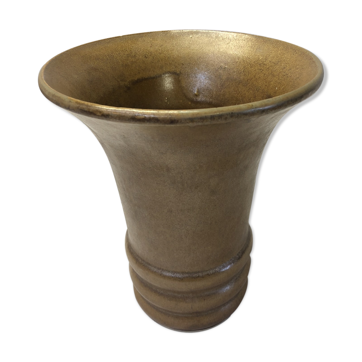 Vase en grès vintage