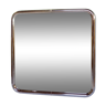 Miroir carré chromé 1970 - 61x61cm