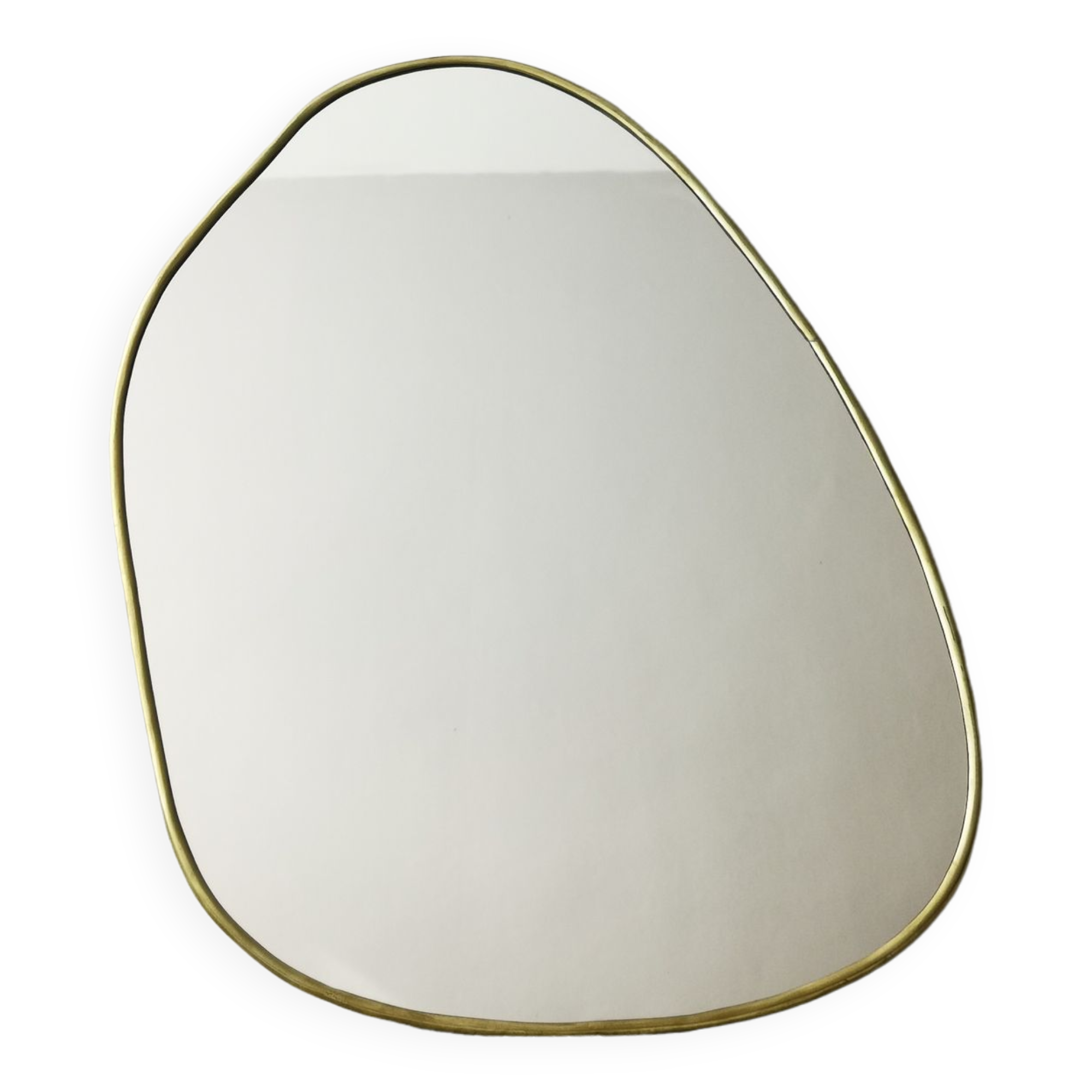 Brass mirror 60x45cm