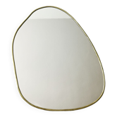 Brass mirror 60x45cm