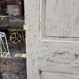 Ancienne double porte d’entrée en chêne