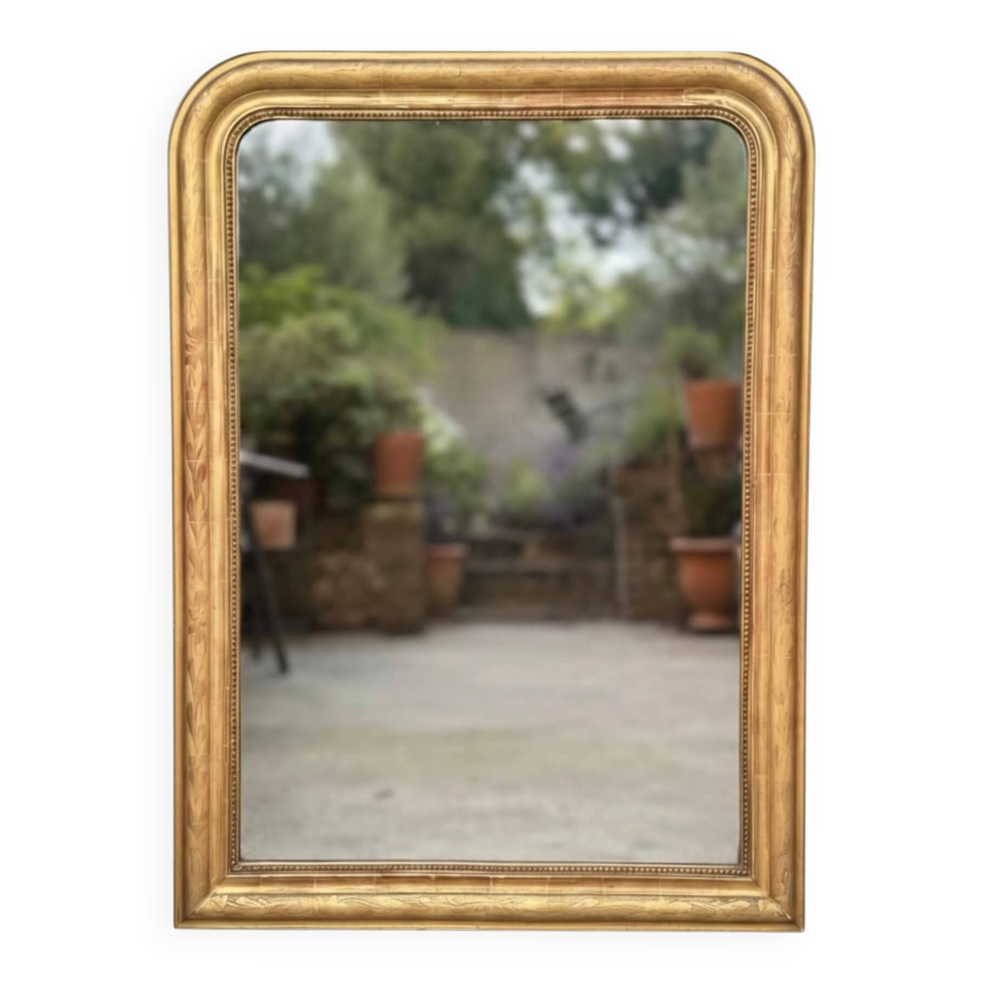 Miroir de cheminée Louis Philippe 89 cm x 120 cm