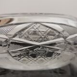 Ancien Cendrier en cristal de bohême Made in Pologne