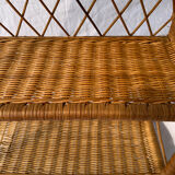 Wicker shelf