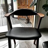 Pair of Danish teak armchairs by Erik Kirkegaard, 1950s